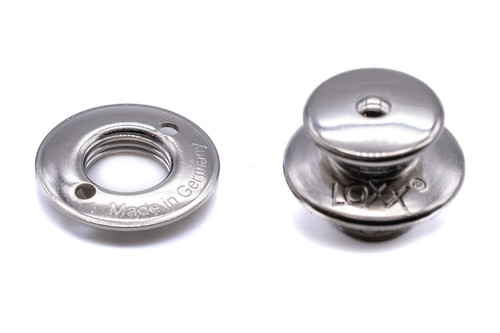 Loxx fastener upper button