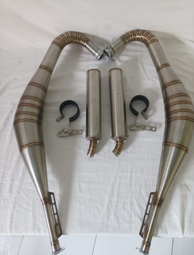 Full exhaust yamaha rd250 - full,