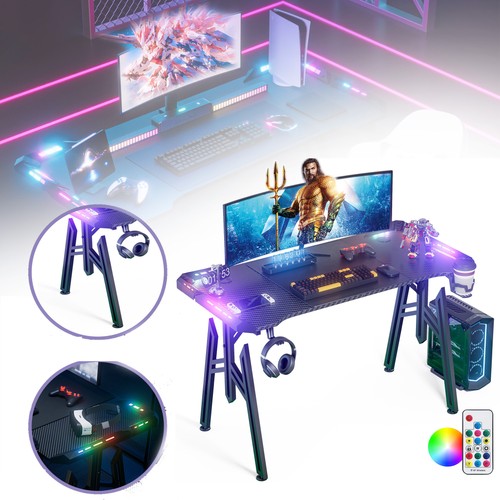 Gaming desk rgb led lights - gaming,