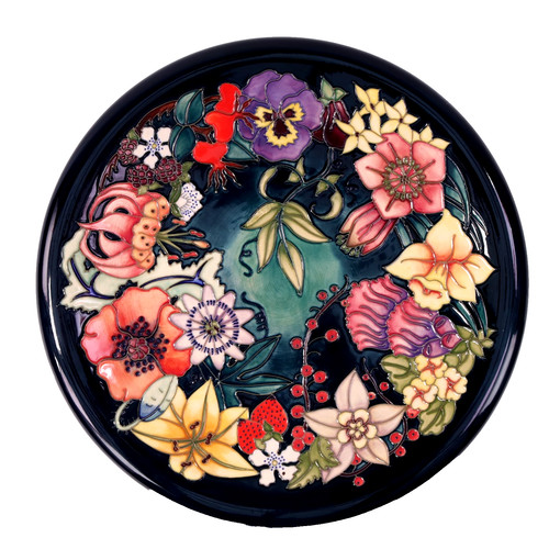Moorcroft pottery carousel - moorcroft,