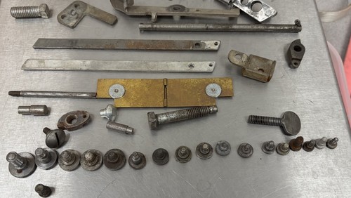 Antique slot machine parts - machine,