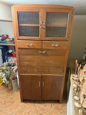 1950s ELLIS Kitchen Maidsaver larda cabinet OAK furniture drawers dresser unit
