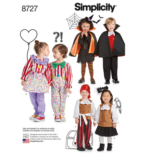 Simplicity sewing pattern 8727 - pattern,