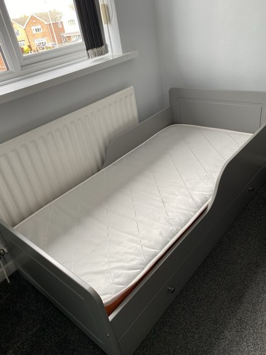 Habitat grey toddler bed - toddler,