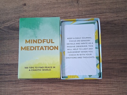 Mindfulness meditation card - ,