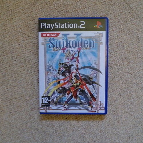 Suikoden ps2 pal edition - suikoden,