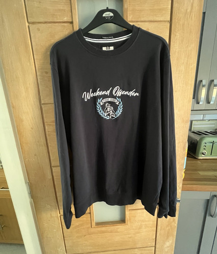 Weekend offender navy logo - weekend,