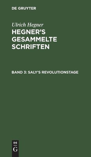 Ulrich hegner saly - hegner, saly's