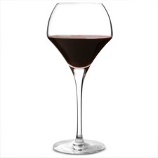 Open round wine glasses - up,