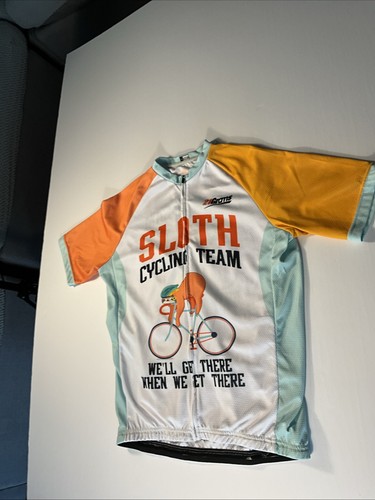 Size sloth cycling team - l,