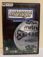 Championship Manager 03/04 by Eidos (PC CD-ROM)