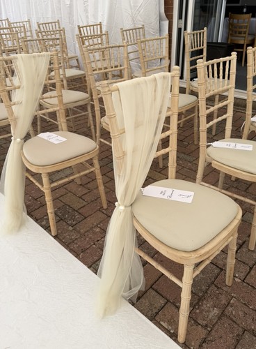 26pcs chiffon chair - chiffon,