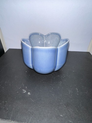 Vintage wade blue candle - vintage,