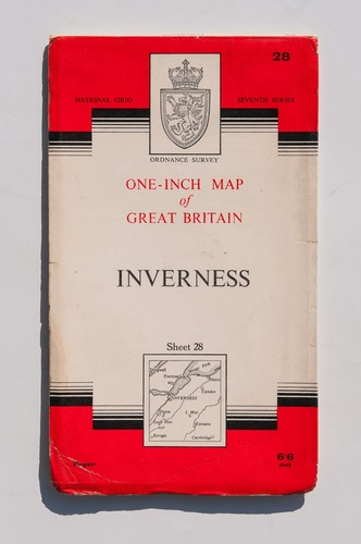 Old vintage ordnance survey - old, os