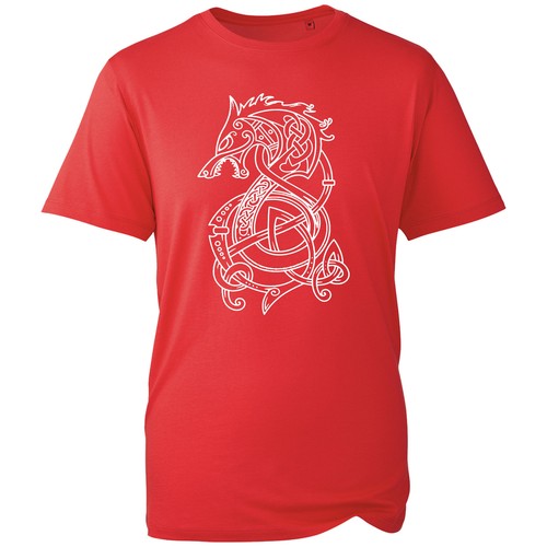 Norse mythology wolf - norse, shirt