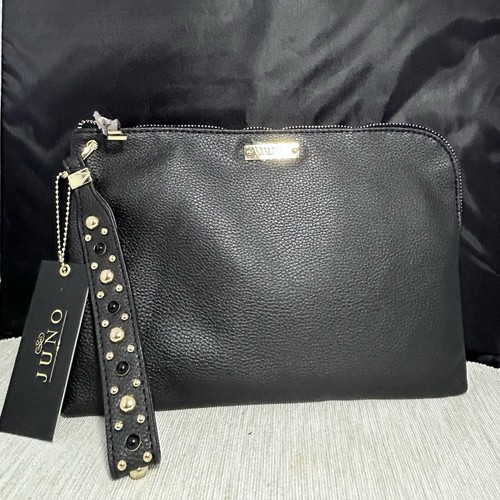 Juno cluch handbag black - handbag,