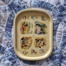 Vintage Retro 1950s Worcester Ware Gems from Disney Metal Serving Tray 