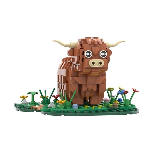 Highland cattle moc building - cattle,