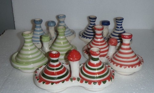 Hand painted ceramic tagine - hand,