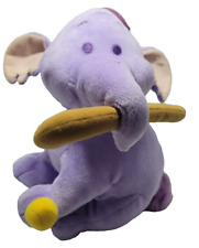 DISNEY HEFFALUMP HOCKEY STICK & BALL CUDDLY 9"PLUSH SOFT TOY WINNIE THE POOH