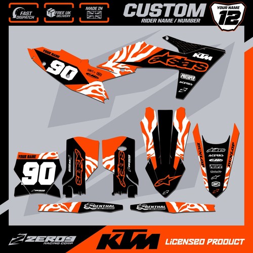 Ktm motocross graphics custom - motocross,