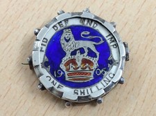 ANTIQUE ENAMEL DECORATED