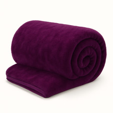 Soft Faux Fur Fleece Blanket