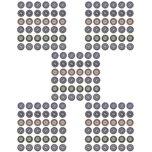 1000 pcs lovely - wooden, buttons