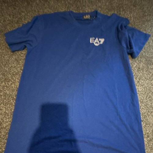 Ea7 men blue - men's, neck