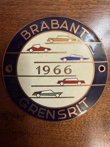 Vintage 1966 brabant grensrit - brabant,