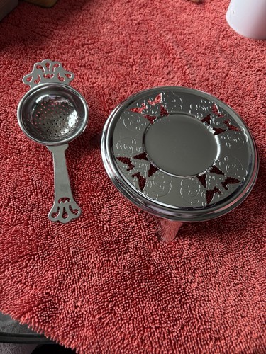Vintage silver plated trivet - vintage,