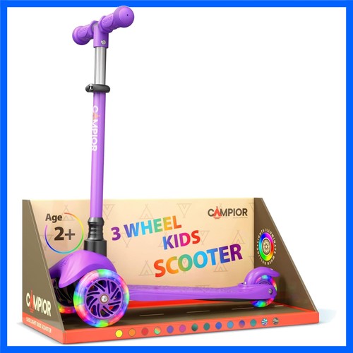 Purple wheel scooter for - 3,