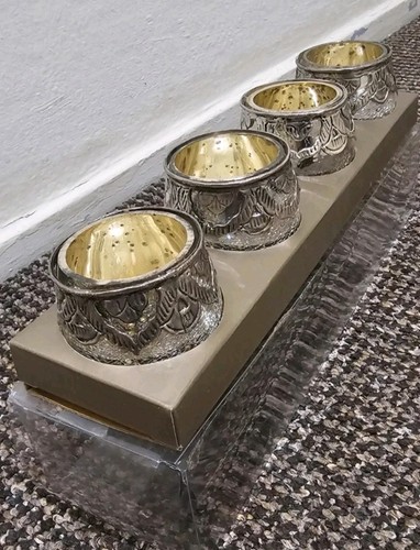 Set silver gold tealight - of,