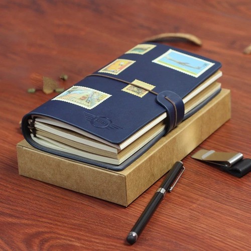 Leather strap loose leaf - leather,