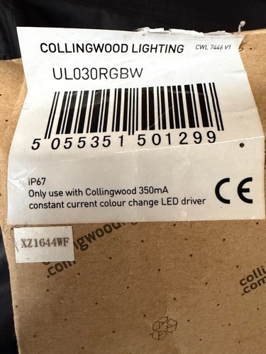 Collingwood ul030rgbw led wall - led,