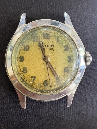 Gruen veri thin vintage swiss - vintage,