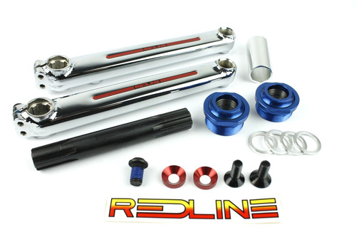 Redline flight bmx crank set - flight,