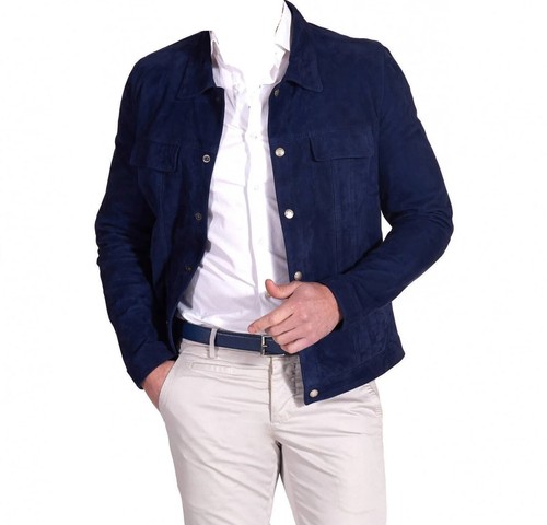 Men genuine suede - men's,