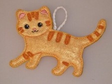Felt Cat Hanging Decoration