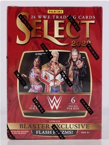 Wwe panini select 2022 trading - 2022,
