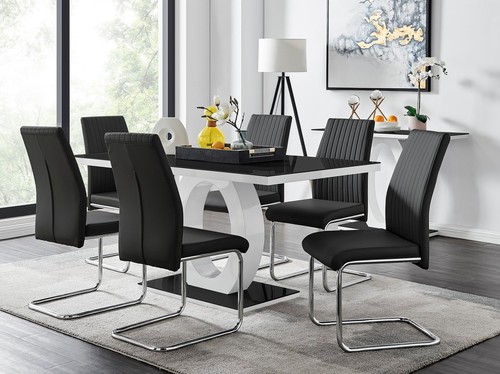 Giovani white gloss black - giovani,