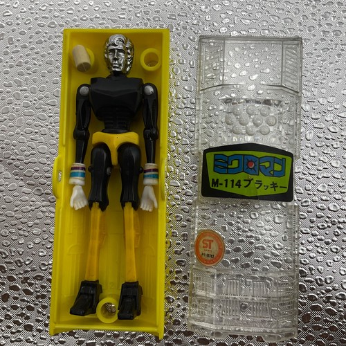 Vintage microman m114 blacky - vintage,