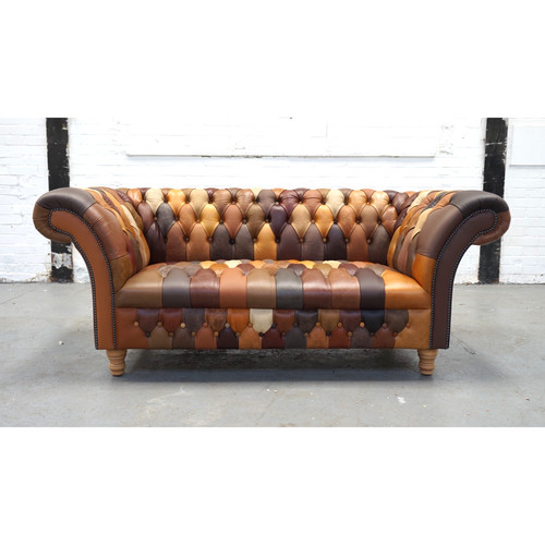 Chesterfield two seater sofa - seater,