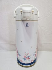 Vintage Tiger  ( Floral ) Pump Action Flask Thermos Hot/Cold Drinks 1.9 Litres