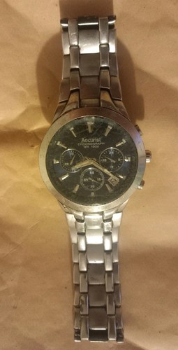 Gents accurist chronograph - gents, 3