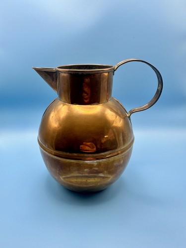 Vintage copper guernsey jug - vintage,