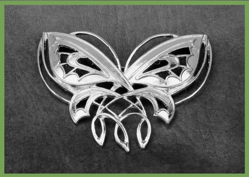 Arwen butterfly brooch lotr - brooch,