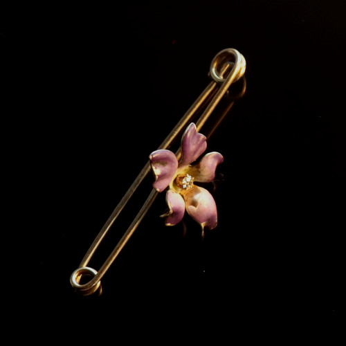 Antique art nouveau c1900 gold - art,