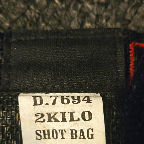 Both are 2kg shot - both, bag