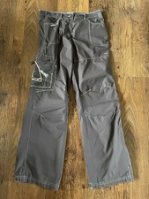 Women’s brown Musto symmetric wide leg cargo trousers uk 8